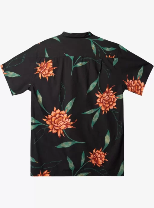 Mens Quiksilver Shirts & Polos | Waterman Perfect Bloom Short Sleeve Shirt