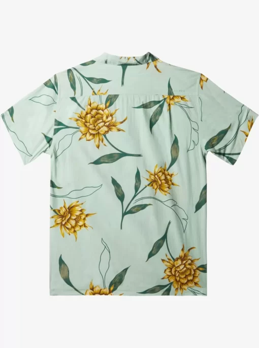 Mens Quiksilver Shirts & Polos | Waterman Perfect Bloom Short Sleeve Shirt