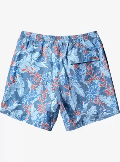 Mens Quiksilver Elastic Waist | Waterman Perfect Feel 17" Volleys