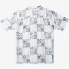 Mens Quiksilver Shirts & Polos | Waterman Plaid Flight Short Sleeve Shirt