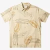 Mens Quiksilver Shirts & Polos | Waterman Right Point Short Sleeve Shirt