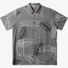 Mens Quiksilver Shirts & Polos | Waterman Right Point Short Sleeve Shirt