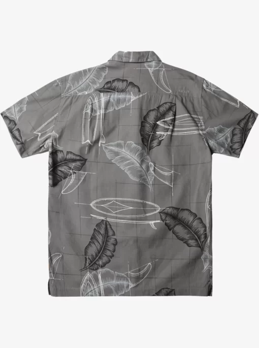 Mens Quiksilver Shirts & Polos | Waterman Right Point Short Sleeve Shirt