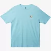 Mens Quiksilver Tees | Waterman Rolling Tide T-Shirt