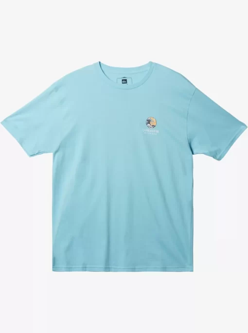 Mens Quiksilver Tees | Waterman Rolling Tide T-Shirt