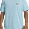 Mens Quiksilver Tees | Waterman Rolling Tide T-Shirt