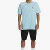 Mens Quiksilver Tees | Waterman Rolling Tide T-Shirt