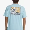 Mens Quiksilver Tees | Waterman Rolling Tide T-Shirt