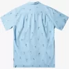 Mens Quiksilver Shirts & Polos | Waterman Sail Palm Short Sleeve Shirt