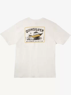 Mens Quiksilver Tees | Waterman Sea Search Qt-Shirt