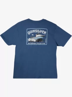 Mens Quiksilver Tees | Waterman Sea Search Qt-Shirt