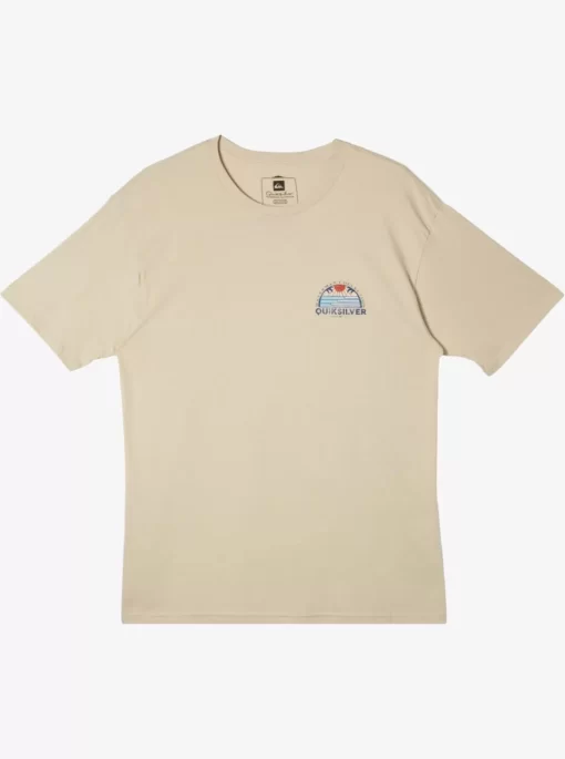 Mens Quiksilver Tees | Waterman Set View T-Shirt