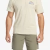 Mens Quiksilver Tees | Waterman Set View T-Shirt