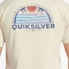 Mens Quiksilver Tees | Waterman Set View T-Shirt