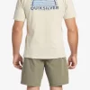 Mens Quiksilver Tees | Waterman Set View T-Shirt