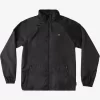 Mens Quiksilver Jackets | Waterman Shell Shock Water-Resistant Lightweight Mini Ripstop Windbreaker