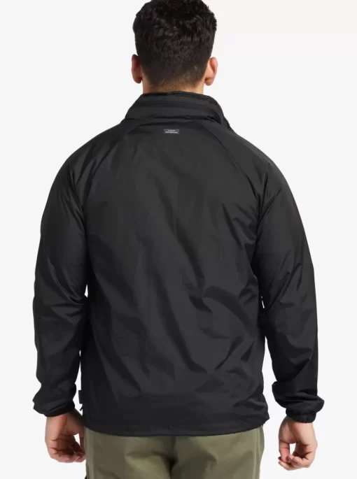 Mens Quiksilver Jackets | Waterman Shell Shock Water-Resistant Lightweight Mini Ripstop Windbreaker