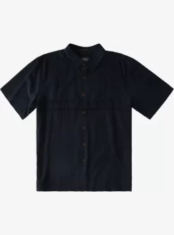 Mens Quiksilver Shirts & Polos | Waterman Tahiti Palms Premium Anti-Wrinkle Shirt