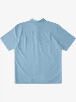 Mens Quiksilver Shirts & Polos | Waterman Tahiti Palms Premium Anti-Wrinkle Shirt