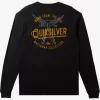 Mens Quiksilver Tees | Waterman Tails Up Long Sleeve T-Shirt