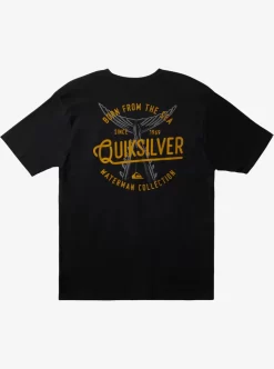 Mens Quiksilver Tees | Waterman Tails Up T-Shirt