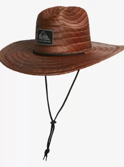 Mens Quiksilver Hats | Waterman The Tier Straw Lifeguard Hat