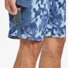 Mens Quiksilver Boardshorts | Waterman Throwback Camo 19