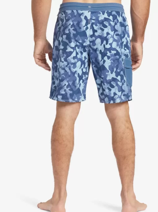 Mens Quiksilver Boardshorts | Waterman Throwback Camo 19" Boardshorts