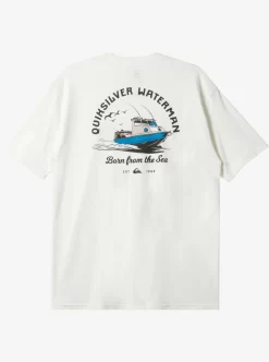 Mens Quiksilver Tees | Waterman Todos Run T-Shirt