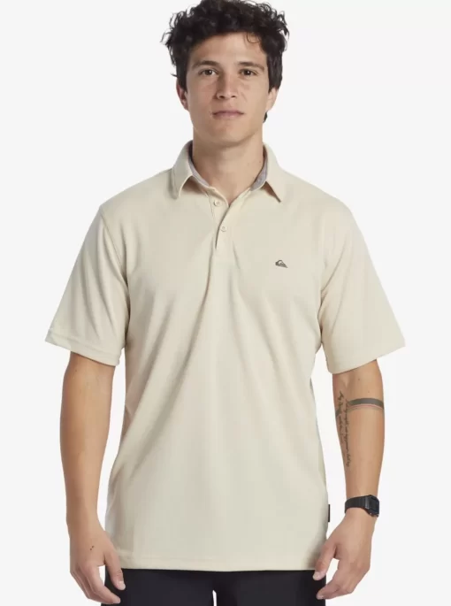 Mens Quiksilver Shirts & Polos | Waterman Water Short Sleeve Polo Shirt