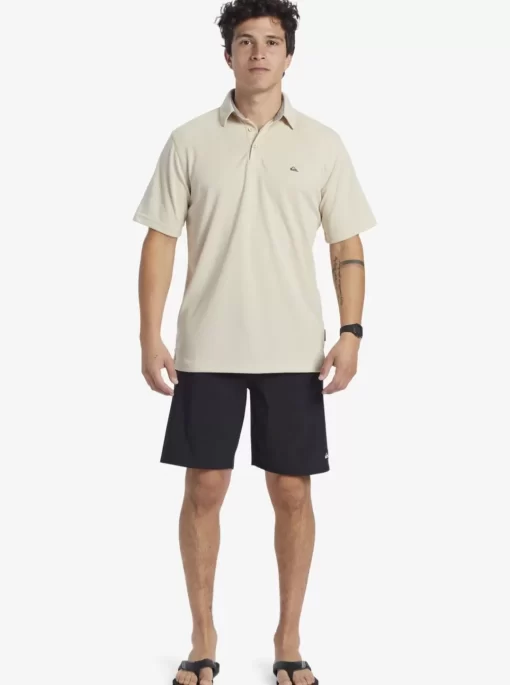 Mens Quiksilver Shirts & Polos | Waterman Water Short Sleeve Polo Shirt