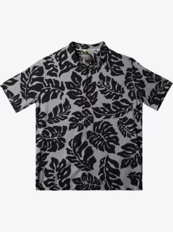 Mens Quiksilver Shirts & Polos | Waterman Waterfall Rain Short Sleeve Shirt