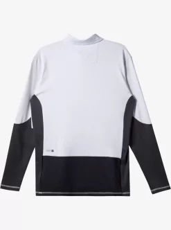 Mens Quiksilver Rashguards | Waterman Waterman Piscator Polo Long Sleeve Upf 50 Surf T-Shirt