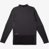 Mens Quiksilver Rashguards | Waterman Waterman Piscator Polo Long Sleeve Upf 50 Surf T-Shirt