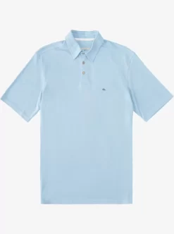 Mens Quiksilver Shirts & Polos | Waterman Waterpolo Short Sleeve Polo Shirt