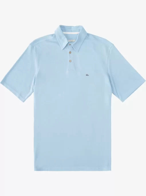 Mens Quiksilver Shirts & Polos | Waterman Waterpolo Short Sleeve Polo Shirt