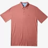 Mens Quiksilver Shirts & Polos | Waterman Waterpolo Short Sleeve Polo Shirt