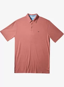 Mens Quiksilver Shirts & Polos | Waterman Waterpolo Short Sleeve Polo Shirt