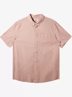 Mens Quiksilver Shirts & Polos | Winfall Short Sleeve Shirt