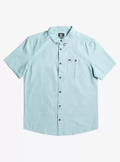 Mens Quiksilver Shirts & Polos | Winfall Short Sleeve Shirt