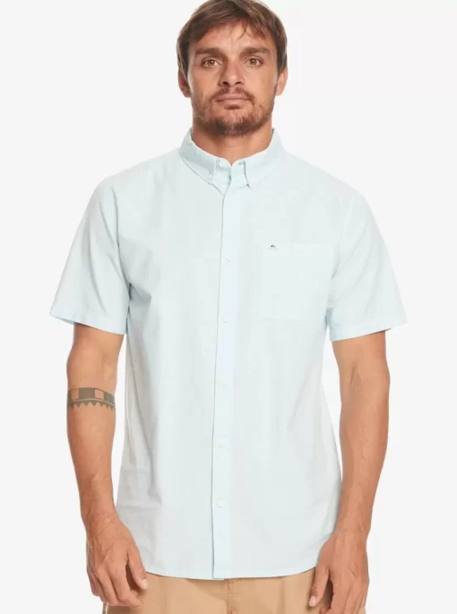 Mens Quiksilver Shirts & Polos | Winfall Short Sleeve Shirt