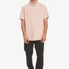 Mens Quiksilver Shirts & Polos | Winfall Short Sleeve Shirt